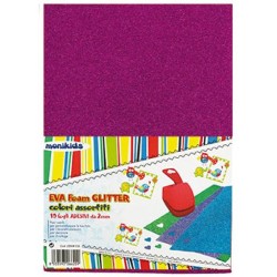 EVA FOAM 40x60mm2 ff10 FUXIA GLITTER [2514387-00.jpg]