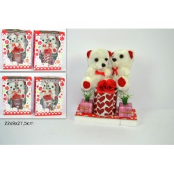 PORTACHIAVI PELUCHE CUORE...