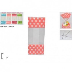 SACCHETTI CELLOPHANE 12x30-4pz POIS [2639412-00.jpg]