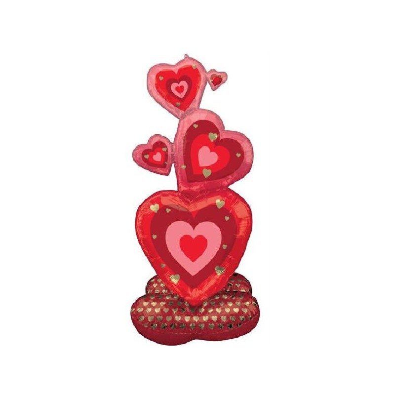 FOIL CUORI ROSSO/ROSA COLONNA 139cm [8413023-00.jpg]
