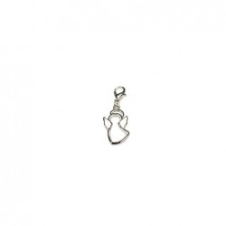 CIONDOLO ANGIOLETTO CROMATO 3cm [0130523-00.jpg]