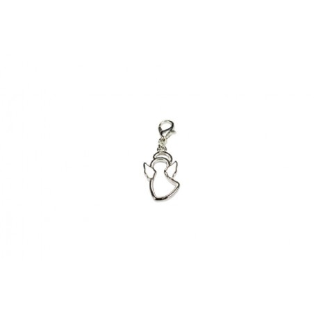 CIONDOLO ANGIOLETTO CROMATO 3cm [0130523-00.jpg]