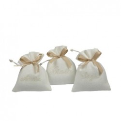 ---SACCHETTO SOGNO/AMORE/GIOIA BIANCO COTONE RICAMATO 10x13 [0180120-00.jpg]