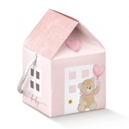 CASETTA C/CORDINI 55x55x50 BEAR ROSA [TONO17854-00.jpg]