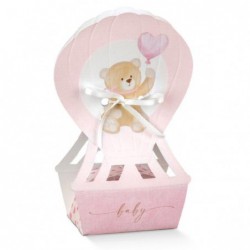 MONGOLFIERA 60x40x145 BEAR ROSA [TONO17859-00.jpg]