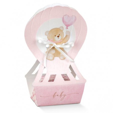 MONGOLFIERA 60x40x145 BEAR ROSA [TONO17859-00.jpg]