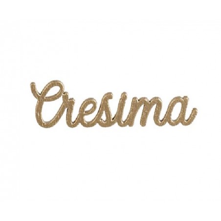 DECO SCRITTA CRESIMA ORO 55mm [TONO28934-00.jpg]