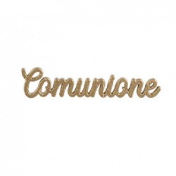 DECO SCRITTA COMUNIONE ORO 55mm [TONO28936-00.jpg]