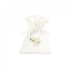 ---SACCHETTO AVORIO COMUNIONE 10x14cm [TONO29256-00.jpg]