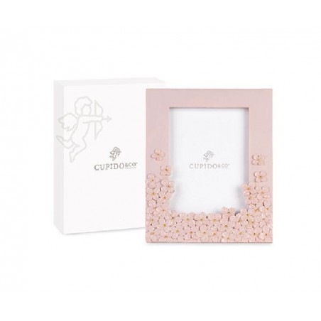 PORTAFOTO CIPRIA FIORI GLITTER 16x20cm COMPLETO DI SCATOLA REGALO [TONO29278-00.jpg]