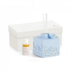 ---DIFFUSORE AZZURRO FIORI GLITTER 7x8cm COMPLETO DI SCATOLA REGALO [TONO29282-00.jpg]