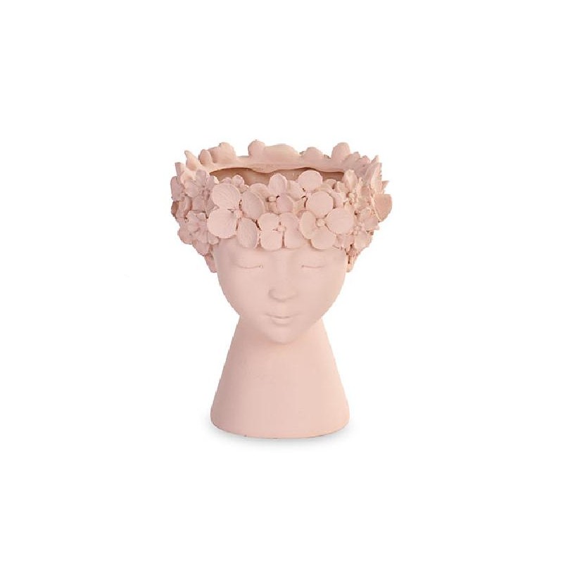 ---VASO ROSA VISO DI DONNA d75xh95cm [TONO29296-00.jpg]