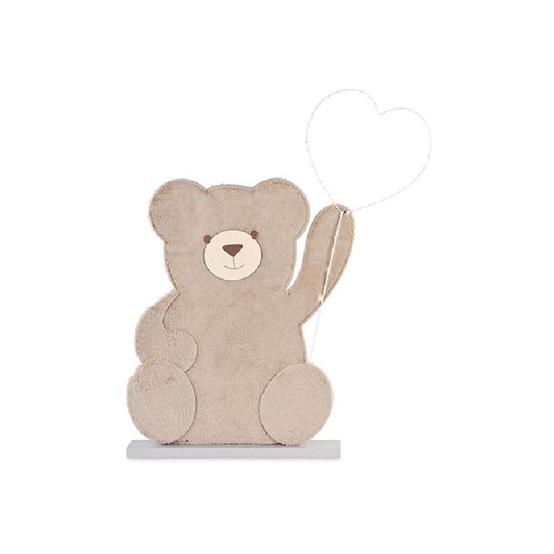 ---ORSETTO CON CUORE LED h950mm [TONO29347-00.jpg]