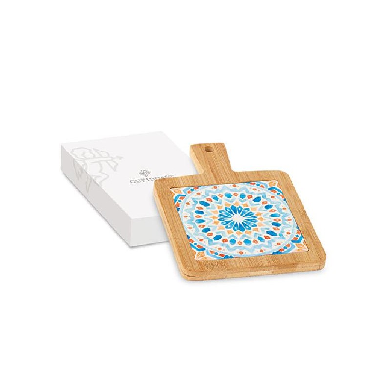 TAGLIERE CERAMICA MARRACKECH 13x19cm COMPLETO DI SCATOLA REGALO [TONO29429-00.jpg]