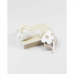 ---APRIBOTTIGLIA FIORE BIANCO/BEIGE CON CALAMITA, SCATOLA E SACCHETTO [0170221-00.jpg]