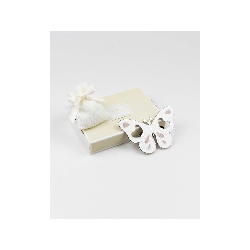 ---APRIBOTTIGLIA FARFALLA BIANCO/BEIGE C CALAMITA, SCATOLA E SACCHETTO [0170228-00.jpg]