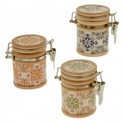 BARATTOLO MAIOLICA TRANI 8cm-3s [0170103-00.jpg]