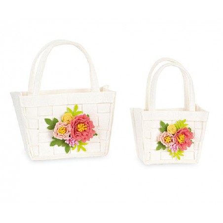 ---SET 2 BORSETTE CON FIORI 15x12 E 22x1 [TONO23010-00.jpg]