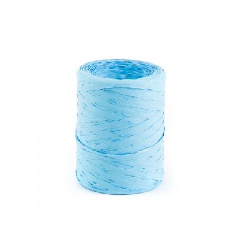 RAFFIA NATURALE mm7x100mt  CELESTE [2701174-00.jpg]