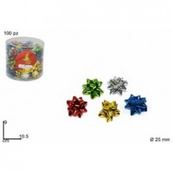 COCCARDE MICRO LUXMET 5mm 100pz ROSSO [2703702-00.jpg]