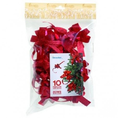 FIOCCHI ALBERO mm19-10pz BIANCO GLITTER [2706761-00.jpg]