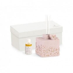 ---DIFFUSORE ROSA FIORI GLITTER 7x8cm COMPLETO DI SCATOLA REGALO [TONO29277-00.jpg]