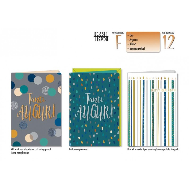 AUGURICARD COMPL. 60 ANNI SCINTILLANTE [2209062-00.jpg]