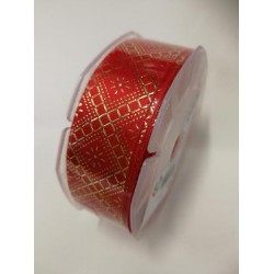 DOPPIORASO 25x10mt ROSSO/ORO ROMBI [2712082-00.jpg]