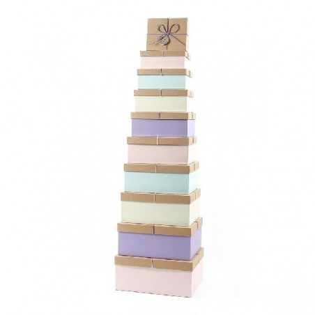 ---SET 10 SCATOLE RETTANGOLARI PASTELLO 5x29x17 - 20x16x8 cm [2650004-00.jpg]