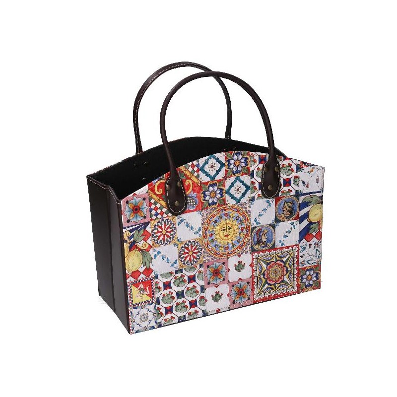 ---PORTARIVISTE ECOPELLE MAIOLICA 34x15x [2650014-00.jpg]