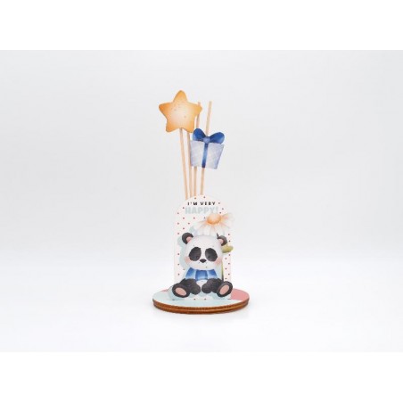 PROFUMATORE LEGNO PANDA AZZURRO ANIMALS [0171005-00.jpg]