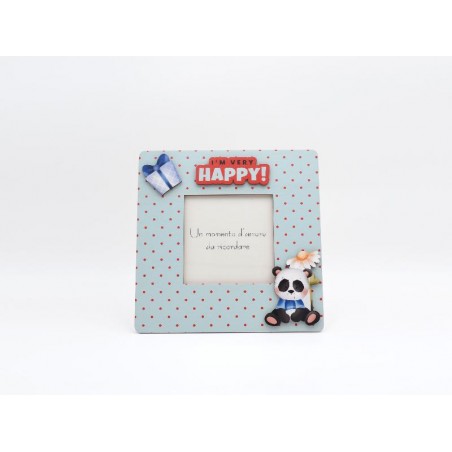 CORNICE PANDA AZZURRO 20x20 ANIMALS [0171001-00.jpg]
