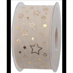 NASTRO VELLUTO AVO STELLE ORO 60x20mt [2730114-00.jpg]