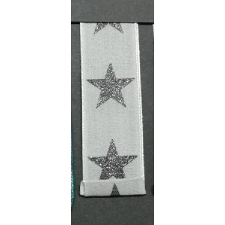 NASTRO COTONE GRIGIO STELLE ARG 25x20mt [2730160-00.jpg]