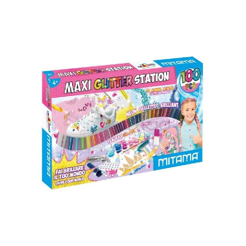 ---MAXI GLITTER STATION 100pz MITAMA [8180001-00.jpg]