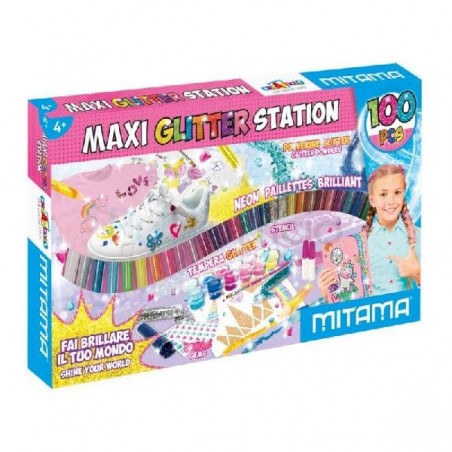 ---MAXI GLITTER STATION 100pz MITAMA [8180001-00.jpg]