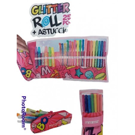 ROTOLO GLITTER GLUE MITAMA 25pz Ass. [8184901-00.jpg]