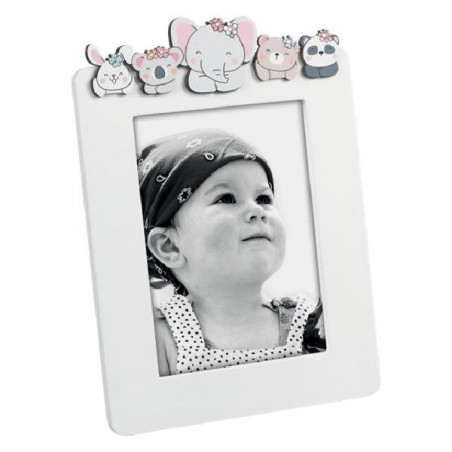 ---CORNICE LEGNO 13x18 ANIMALETTI ROSA [0125032-00.jpg]