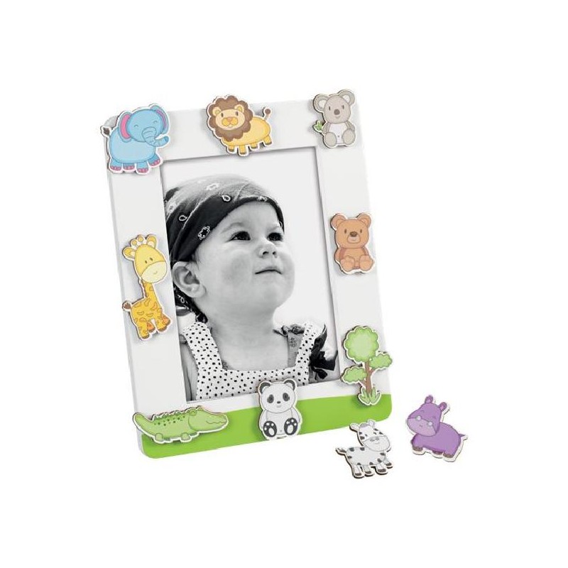 ---CORNICE LEGNO 13x18 ANIMALI COLORATI INTERCAMBIABILI [0125034-00.jpg]