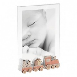 ---CORNICE LEGNO 13x18 TRENO ARANCIONE [0125048-00.jpg]