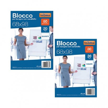 BLOCCO-LAVAGNA-20ff 68x98 BIANCO [3019961-00.jpg]