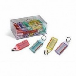 ---PORTACHIAVI CON TARGHETTA 25pz Ass. [3040519-00.jpg]
