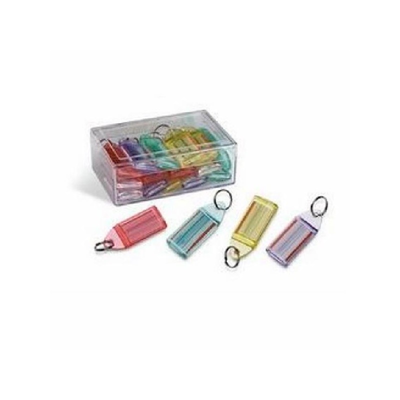 ---PORTACHIAVI CON TARGHETTA 25pz Ass. [3040519-00.jpg]