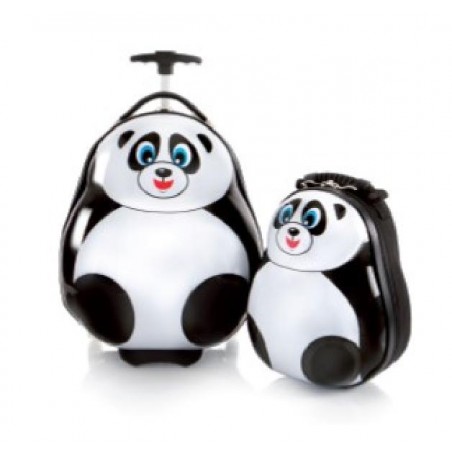 SET TROLLEY+ZAINO PANDA IMPILABILE 34x26x23 - 25x33x14 [3090307-00.jpg]