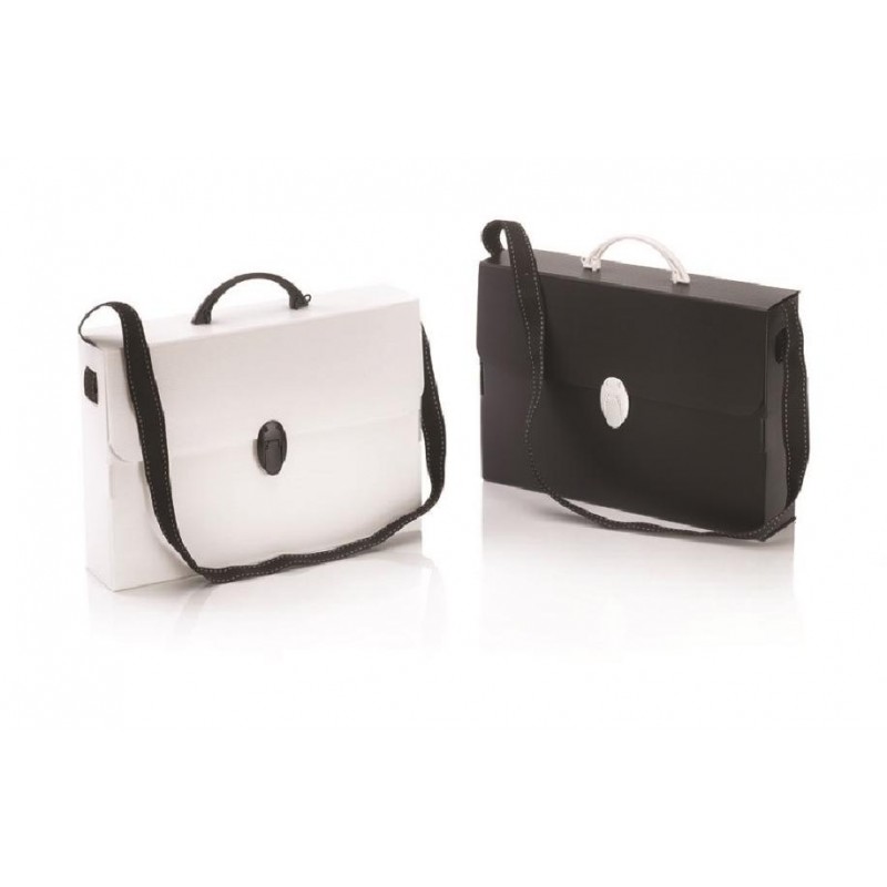 CARTELLA IN TESSUTO cm37x29 CON MANIGLIA FLUO [3455000-00.jpg]