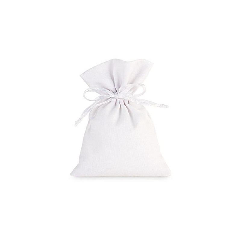 SACCHETTO COTONE NATURALE BIANCO 9x13cm [0142502-00.jpg]