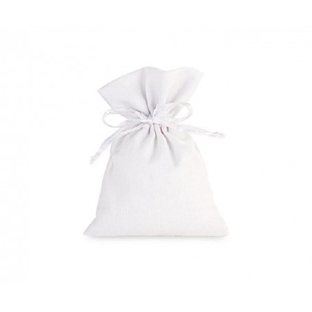 SACCHETTO COTONE NATURALE BIANCO 9x13cm [0142502-00.jpg]