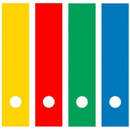 COPRIDORSO REGISTRATORI 10pz ROSSI [4019980-00.jpg]