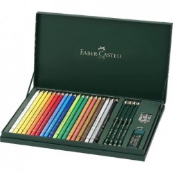 SET REGALO FABER CASTELL 20 POLYCHROMOS + 4 MATITE,1 TEMPERINO E 1 GOMMA [8070538-00.jpg]