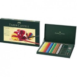 SET REGALO FABER CASTELL 20 POLYCHROMOS + 4 MATITE,1 TEMPERINO E 1 GOMMA [8070538-10.jpg]